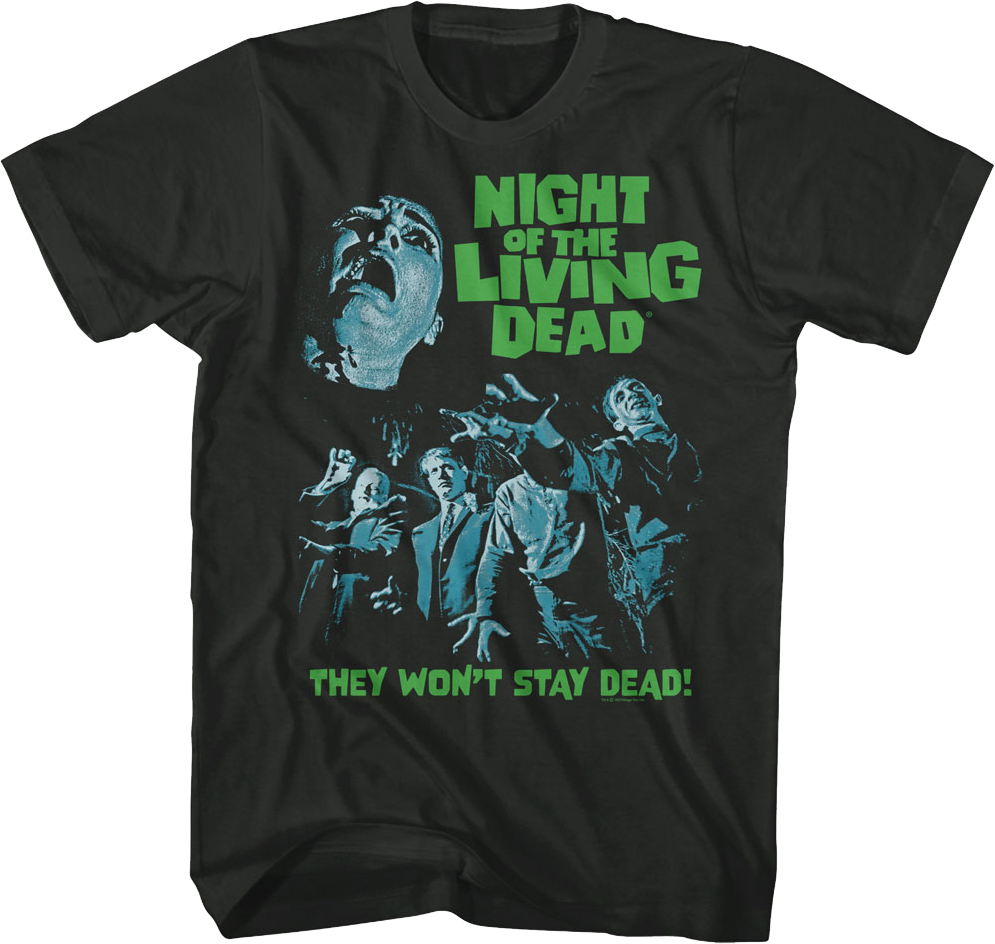 They Won't Stay Dead Night Of The Living T-Shirt product image 1