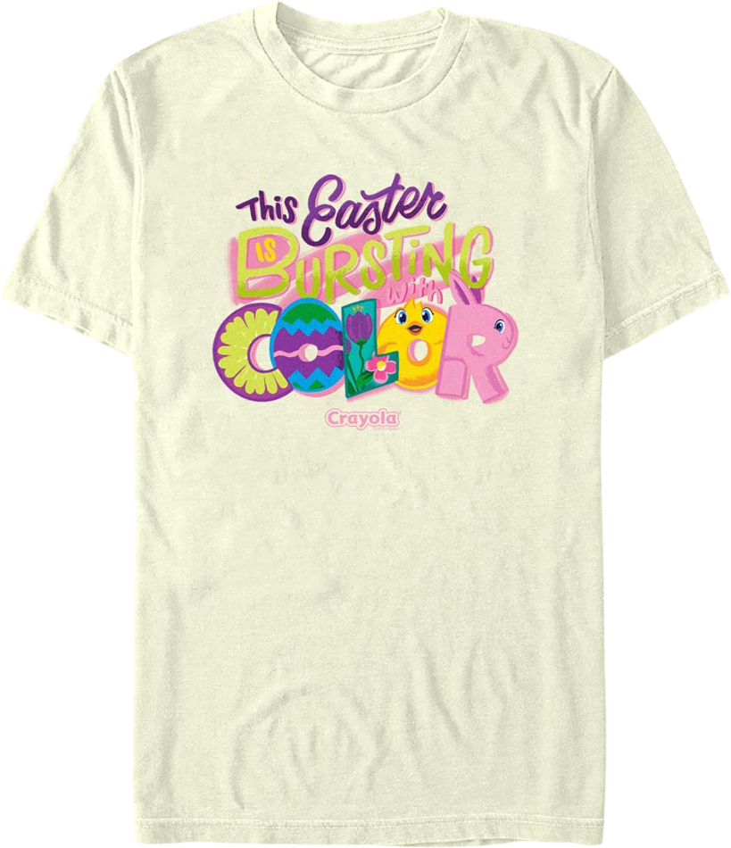 This Easter Is Bursting With Color Crayola T-Shirt product image 1