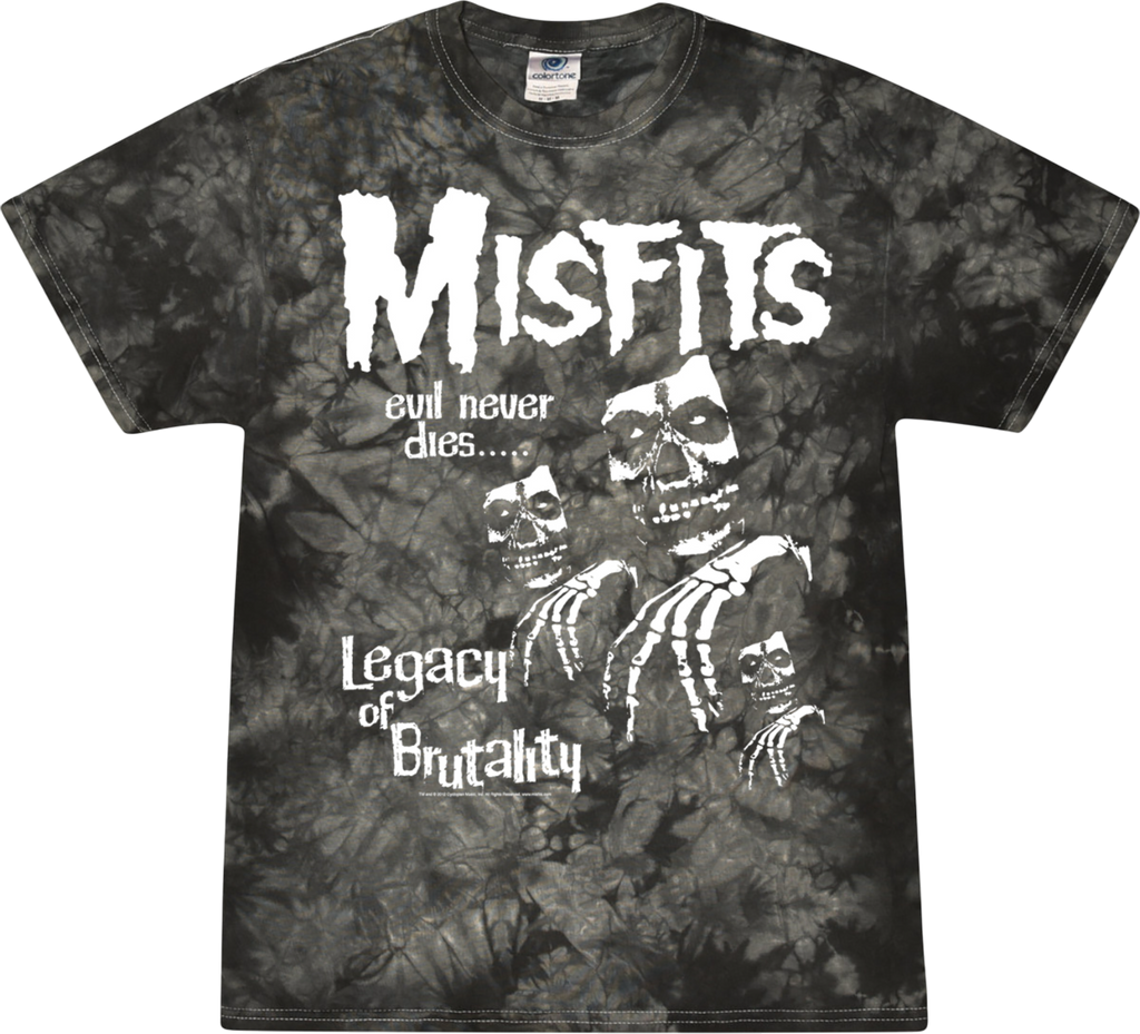 Tie Dye Legacy Of Brutality Misfits T-Shirt product image 1