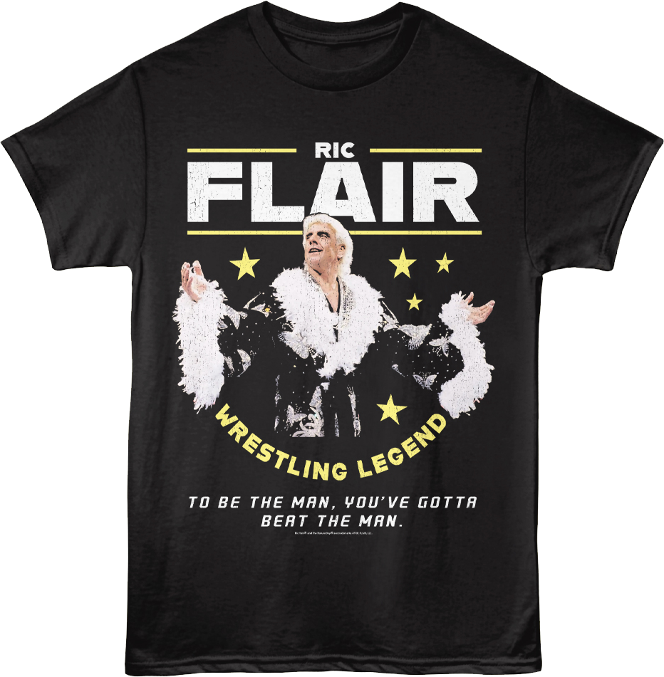 Retro To Be The Man You've Gotta Beat Ric Flair T-Shirt product image 1