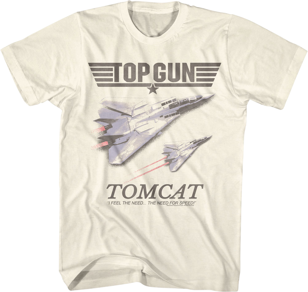 Tomcat Need For Speed Top Gun T-Shirt product image 1