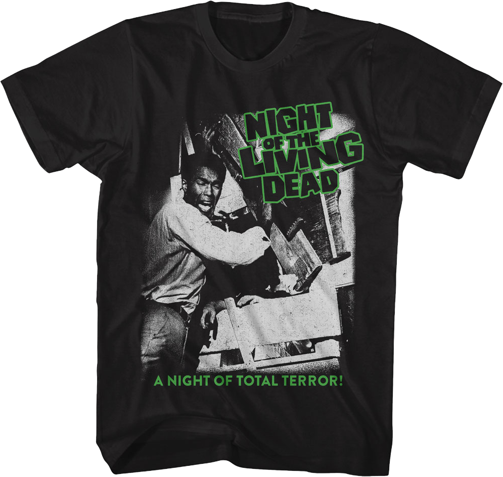 Total Terror Night Of The Living Dead T-Shirt product image 1