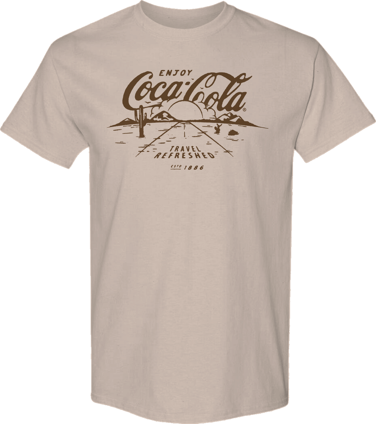 Travel Refreshed Coca-Cola T-Shirt product image 1