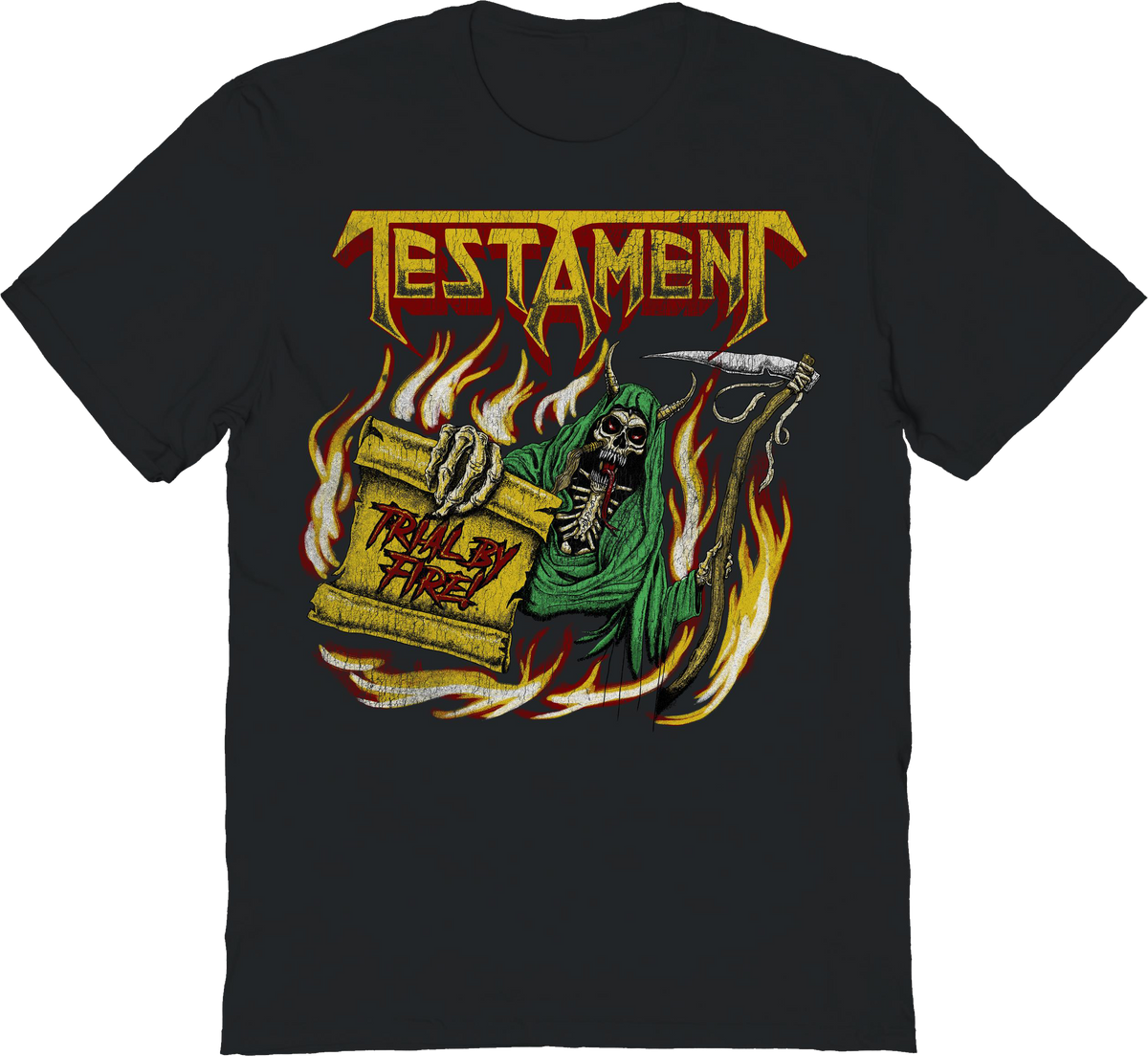 Trial By Fire Testament T-Shirt product image 1