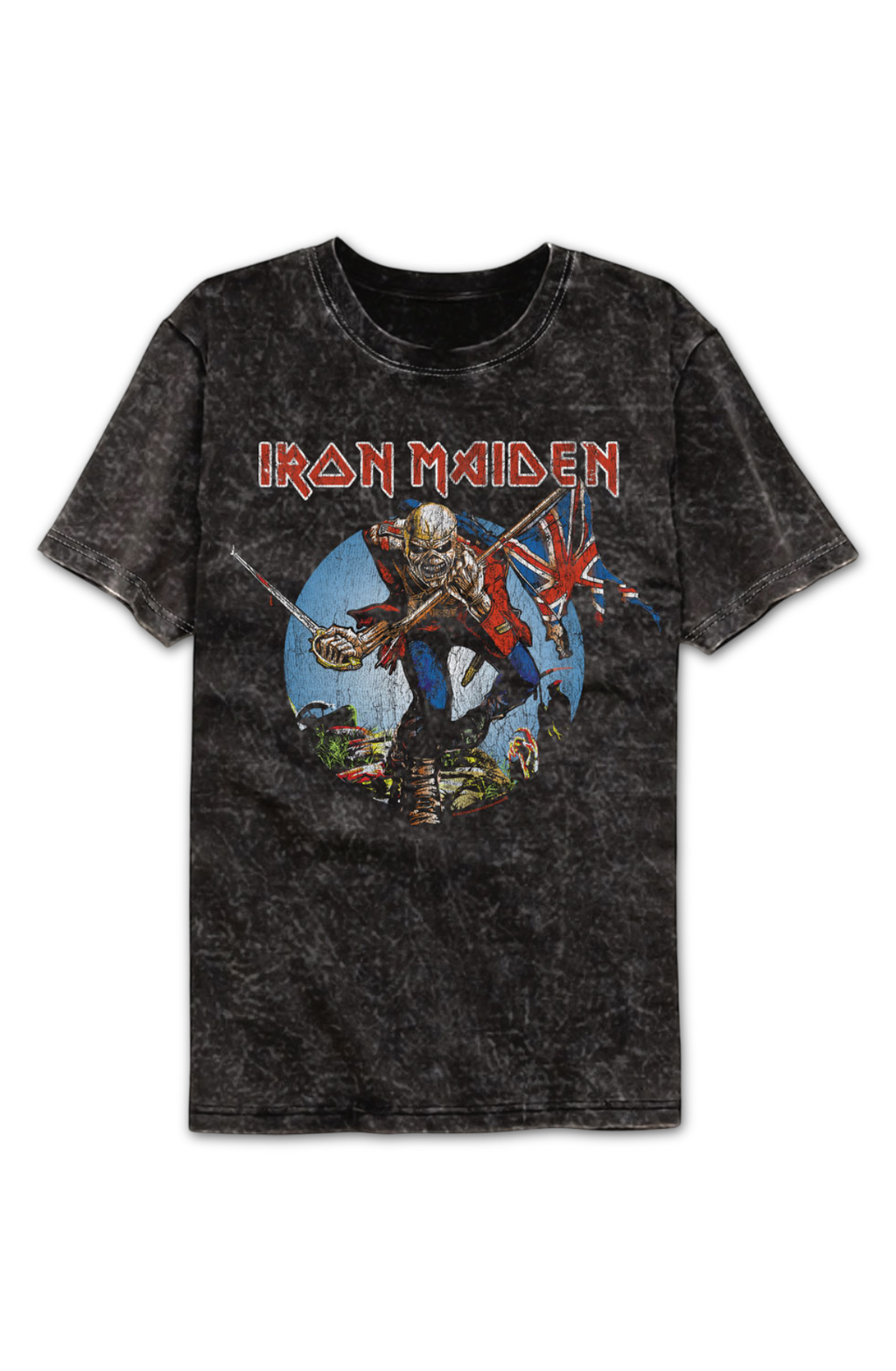 Trooper Iron Maiden Mineral Wash T-Shirt product image 2