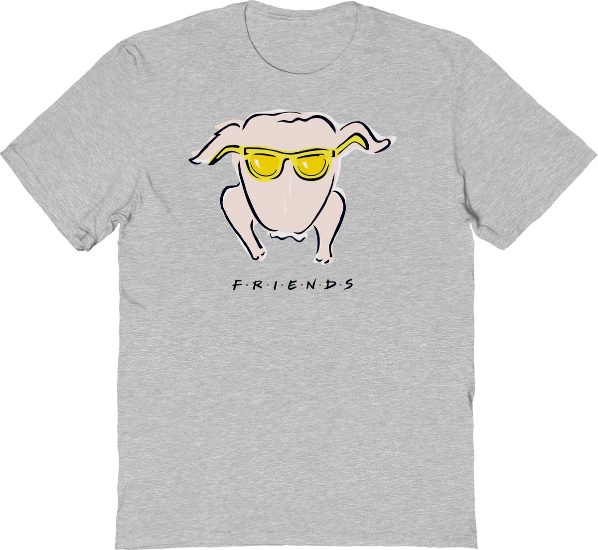 Turkey With Sunglasses Friends T-Shirt product image 1