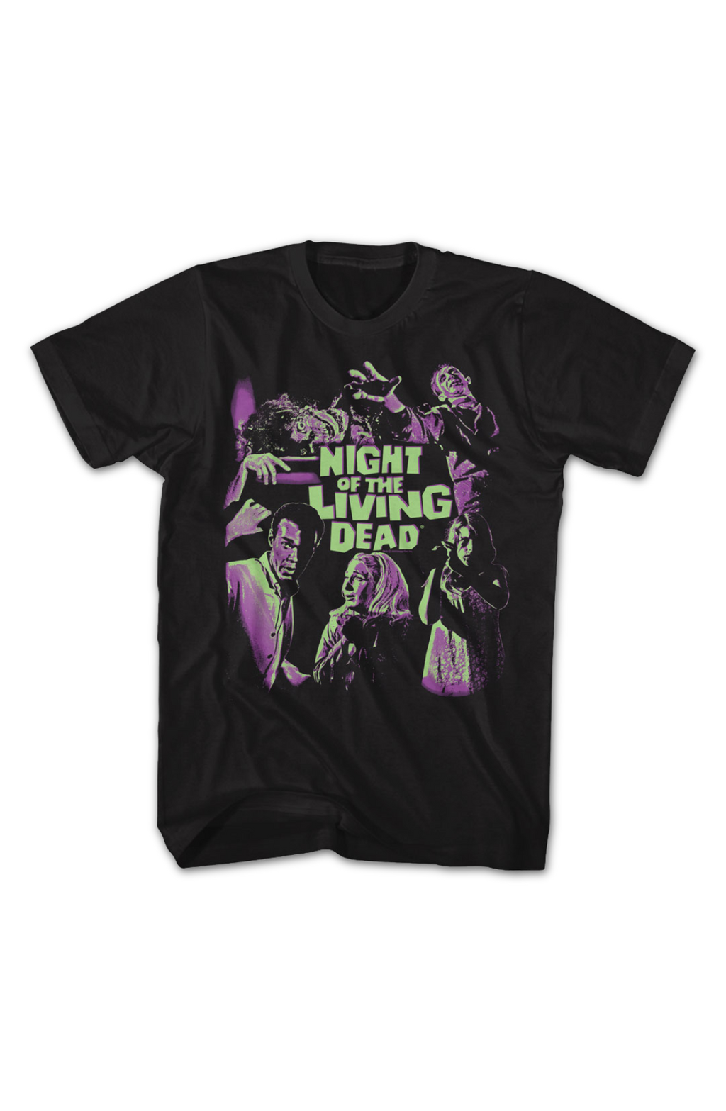 Two Tone Poster Night Of The Living Dead T-Shirt