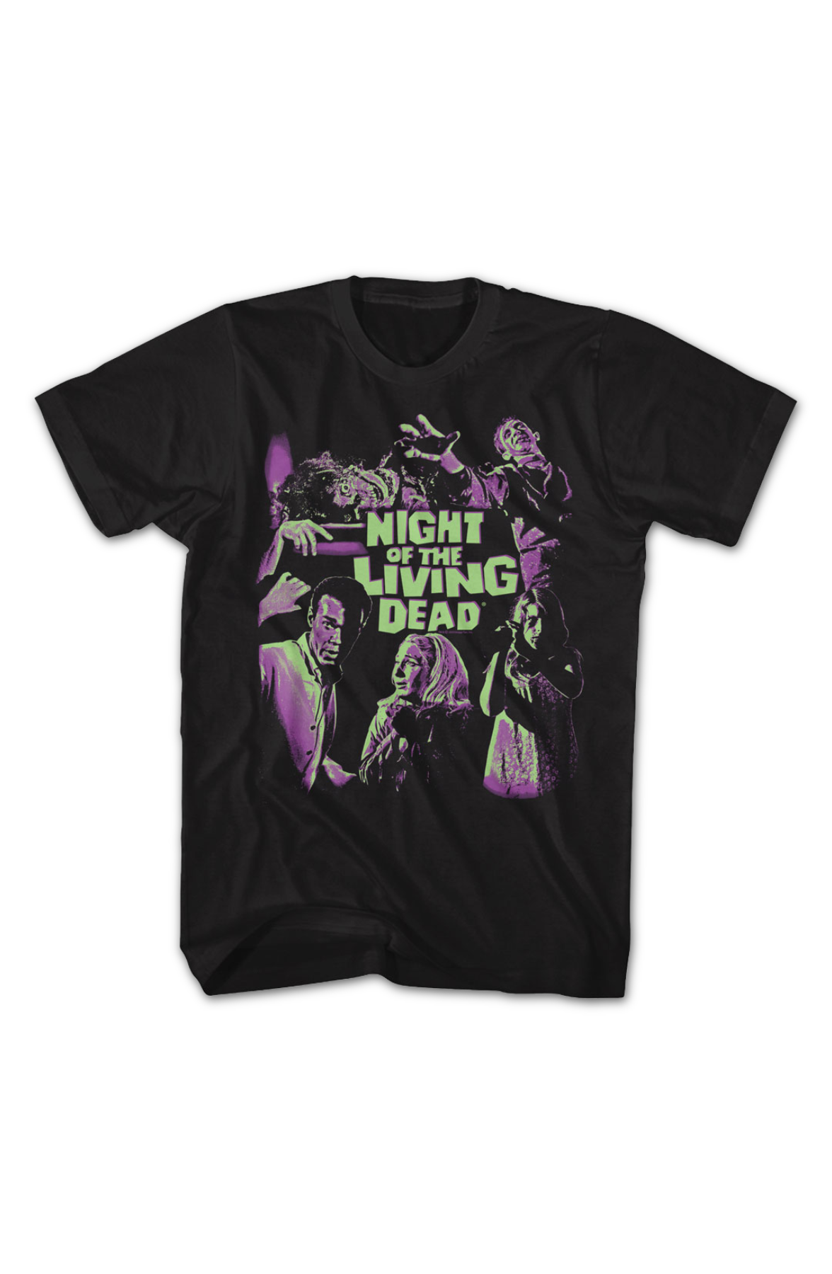 Two Tone Poster Night Of The Living Dead T-Shirt