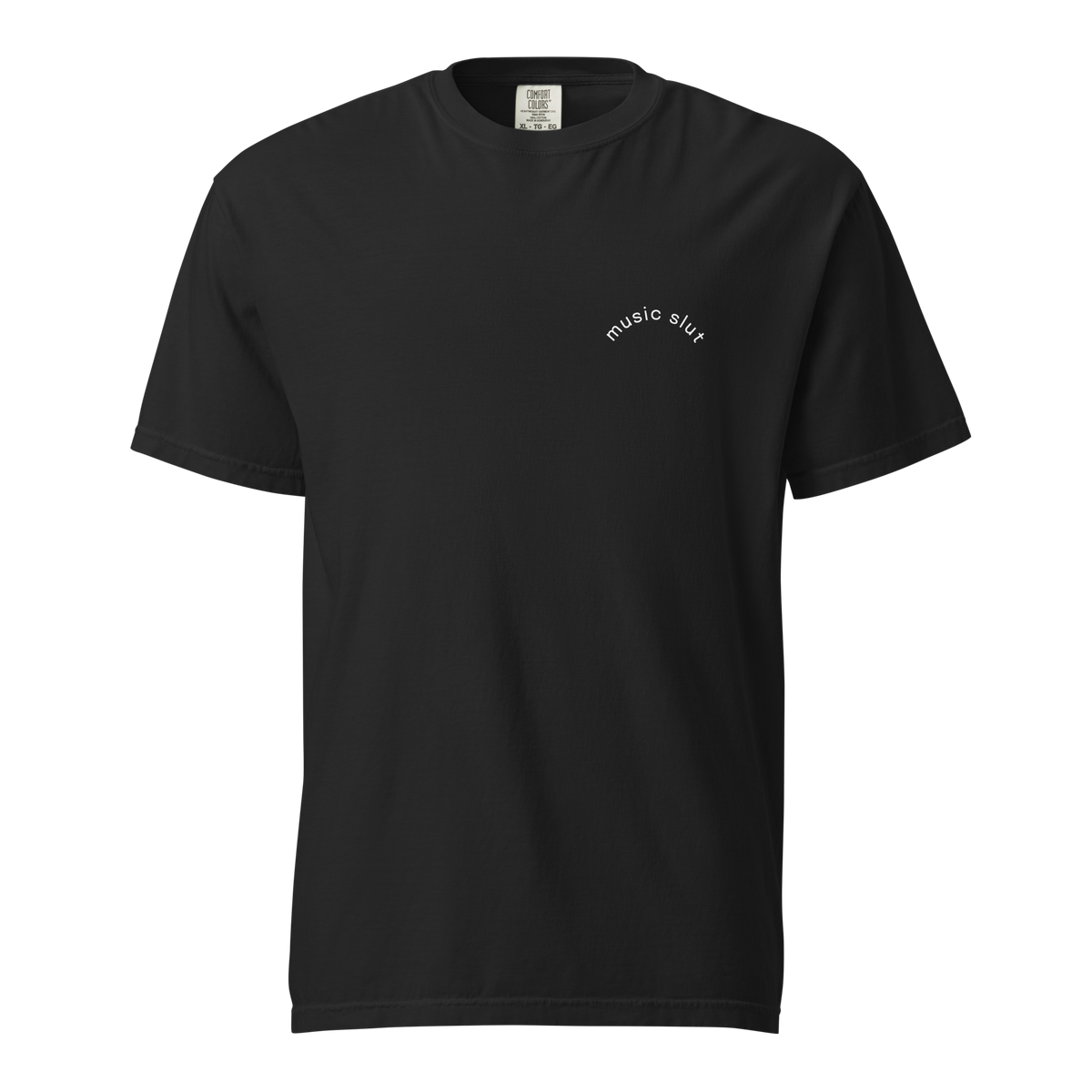 Music Slut Arched | Comfort Colors