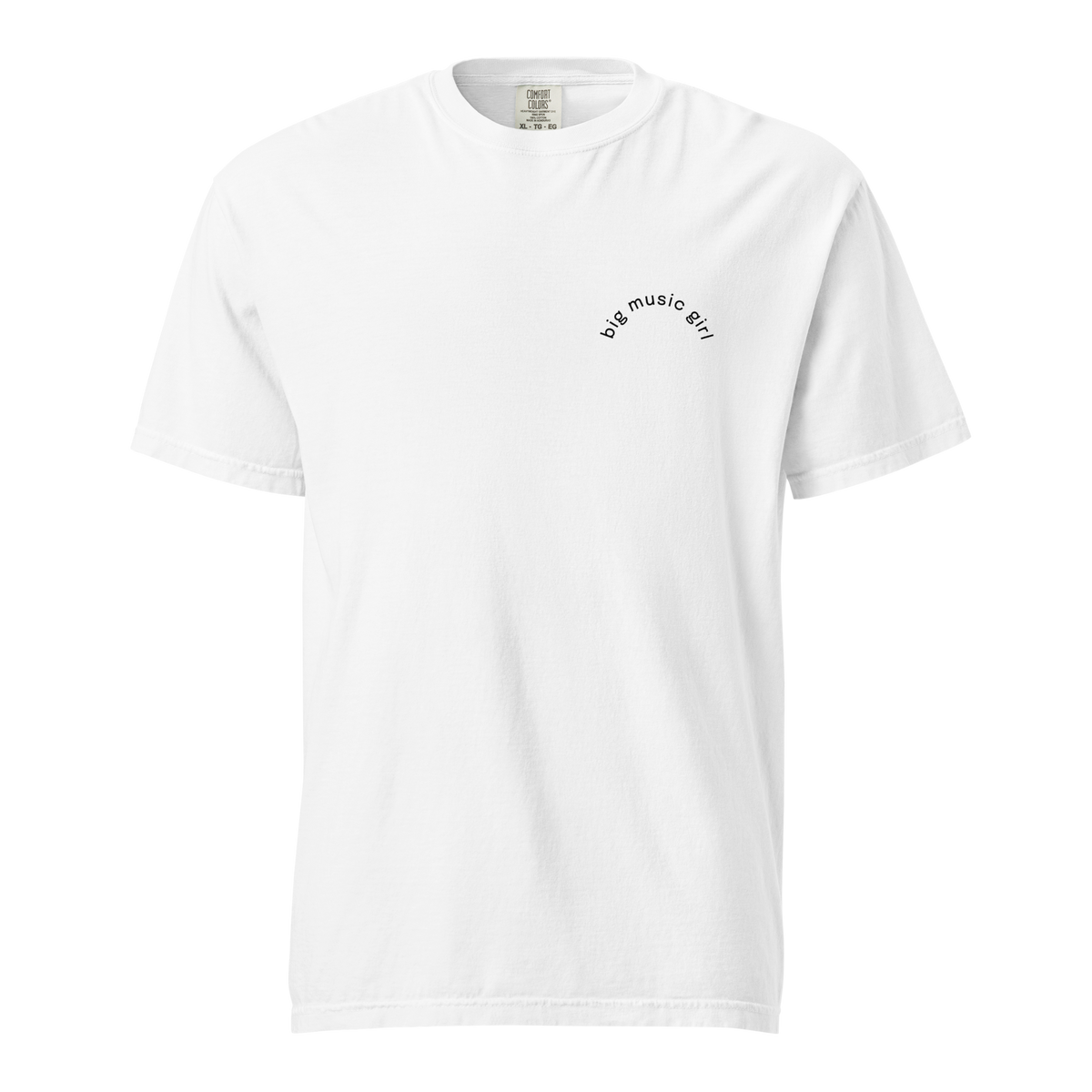 Big Music Girl Arched | Comfort Colors