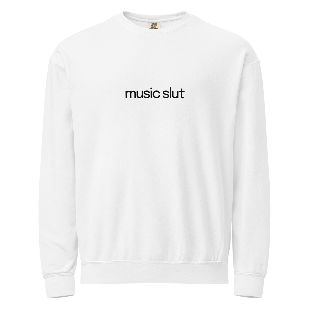 Music Slut | Comfort Colors Fleece Crewneck