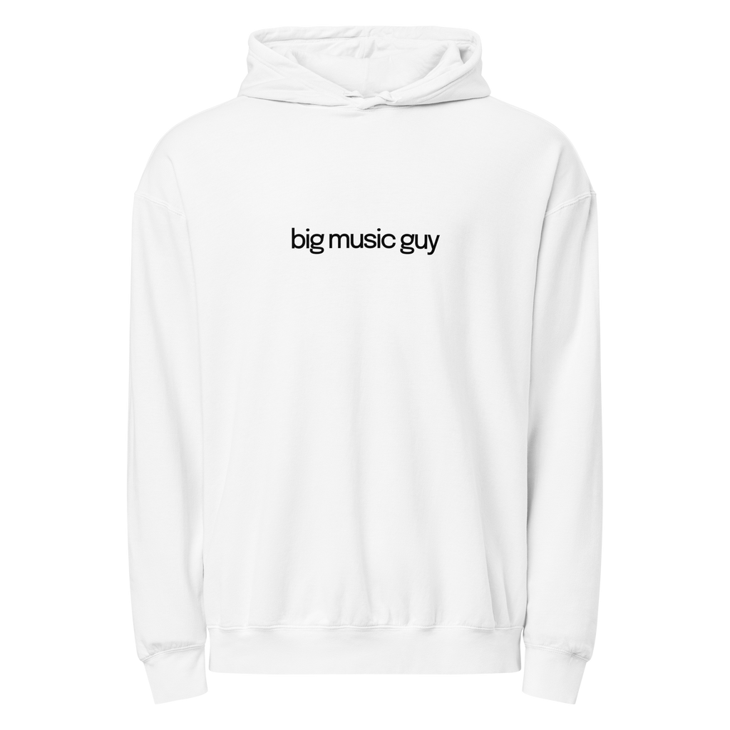 Big Music Guy | Comfort Colors Lightweight Hoodie product image 2