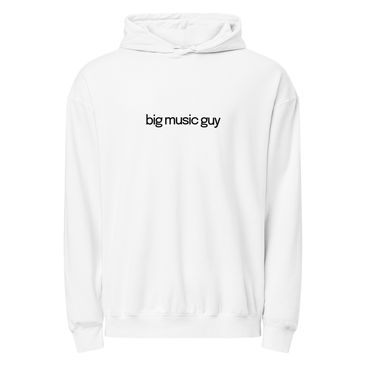 Big Music Guy | Comfort Colors Lightweight Hoodie product image 2