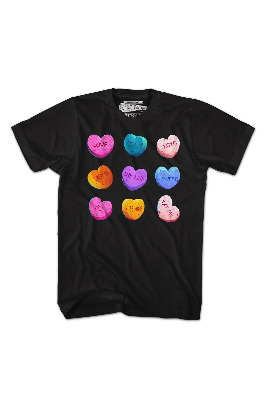 Valentine's Day Candy Hearts T-Shirt product image 2