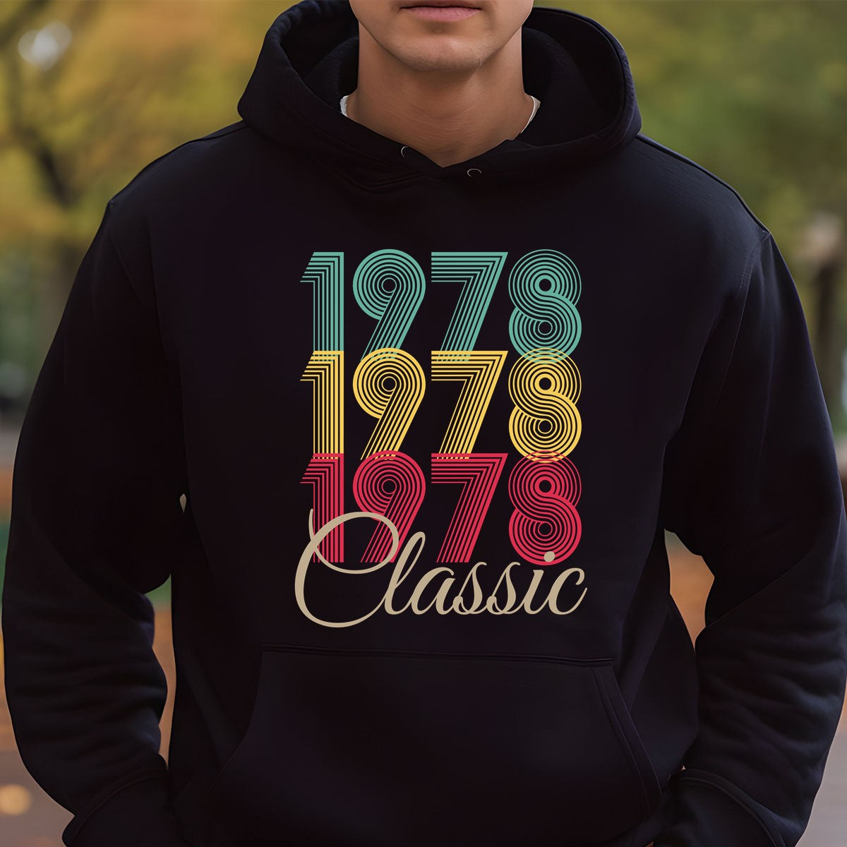 Vintage 1978 Classic T-Shirt – Retro Birthday Shirt, 1959 product image 8