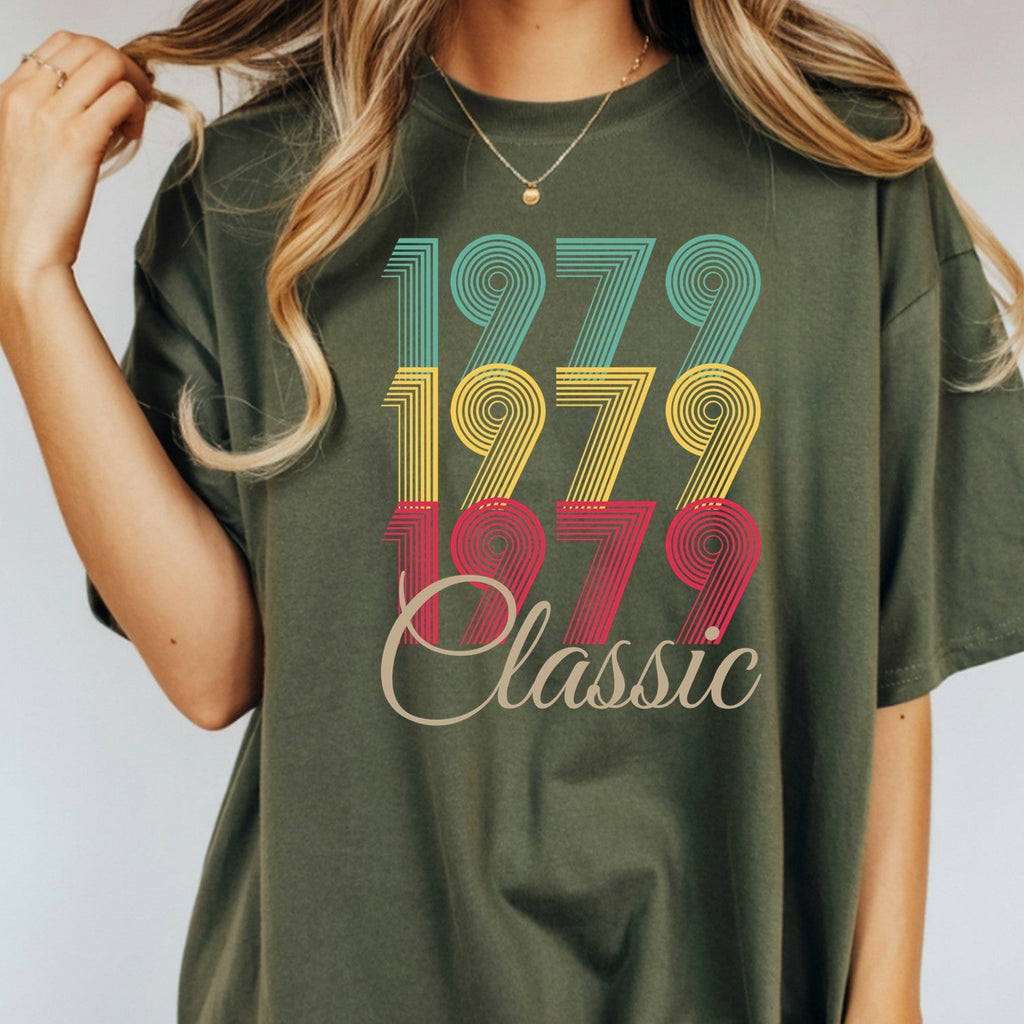 Vintage 1979 Classic T-Shirt – Retro Birthday Shirt, 1959 product image 4