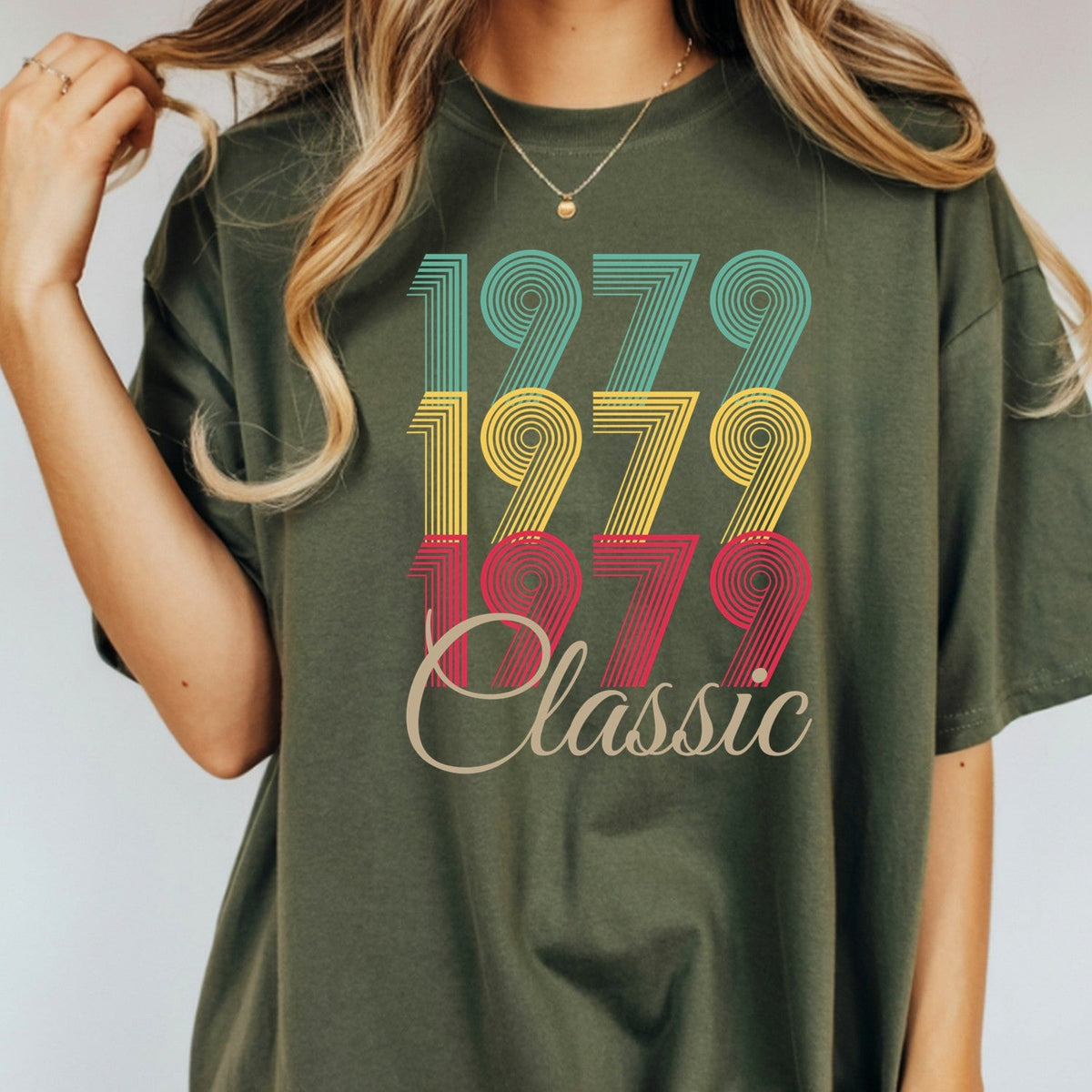 Vintage 1979 Classic T-Shirt – Retro Birthday Shirt, 1959 product image 4