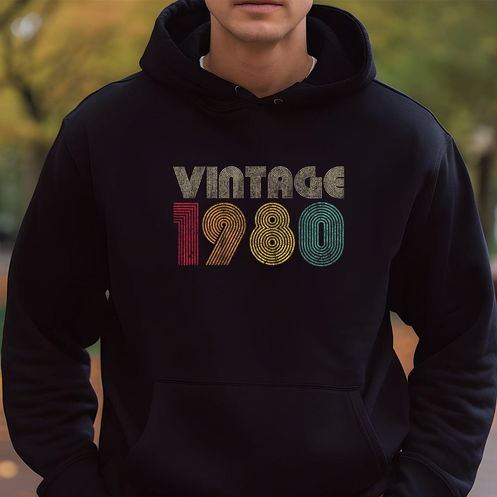 Vintage 1980 T-Shirt – Retro Birthday Shirt, Classic 80s product image 8