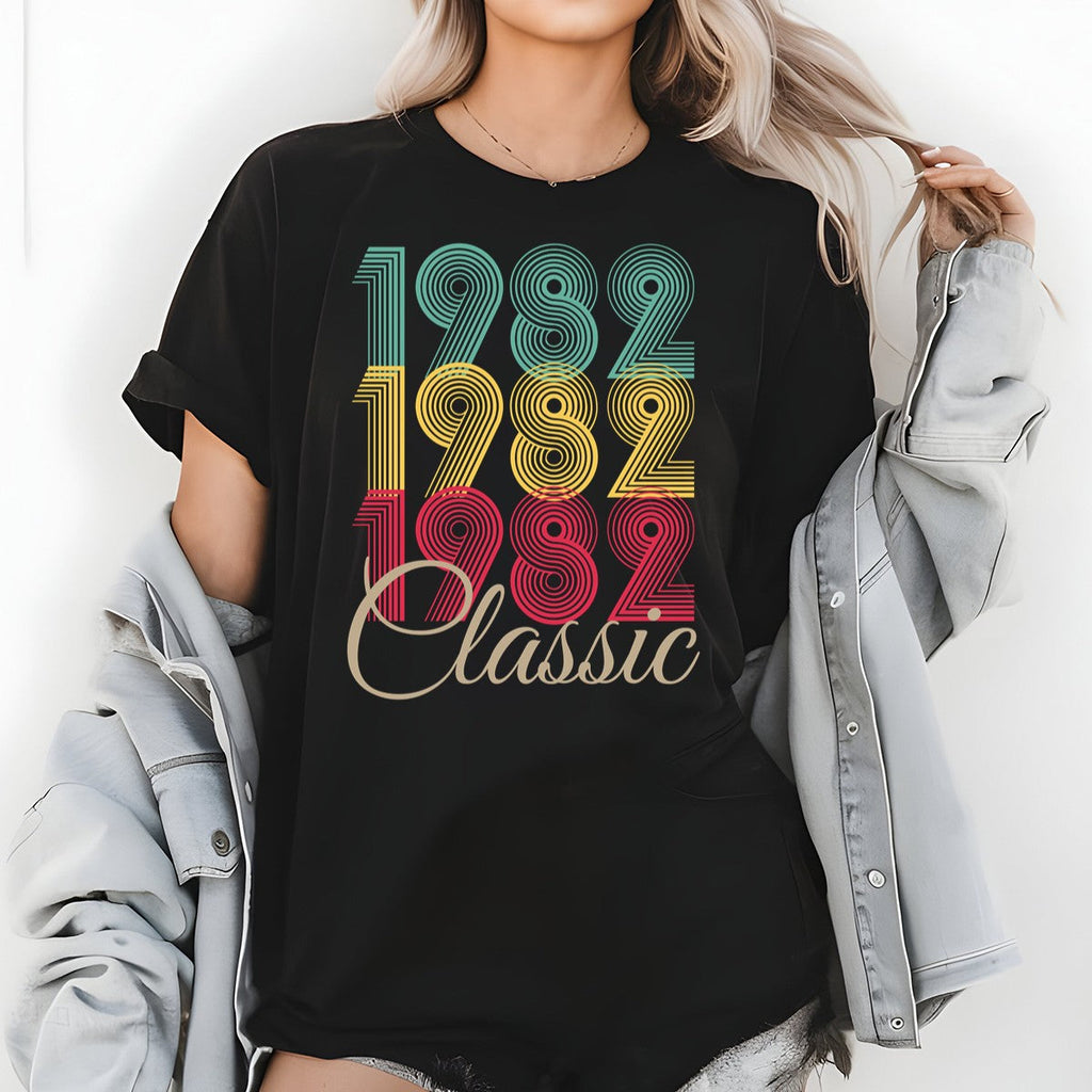 Vintage 1982 Classic T-Shirt – Retro Birthday Shirt, 1959 product image 2