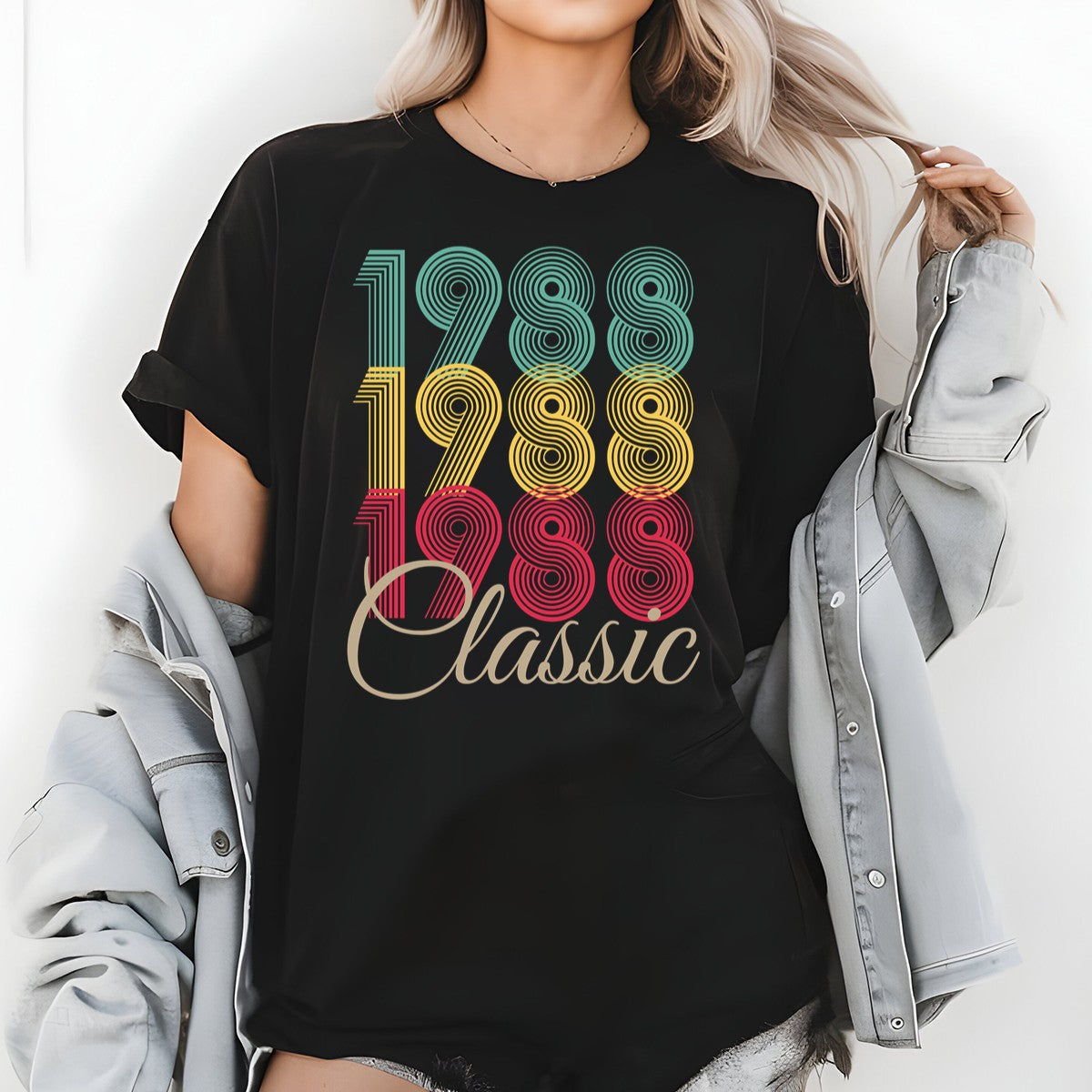 Vintage 1988 Classic T-Shirt – Retro Birthday Shirt, 1959 product image 2