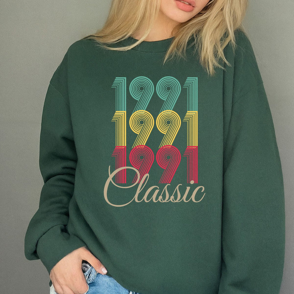 Vintage 1991 Classic T-Shirt – Retro Birthday Shirt, 1959 product image 7
