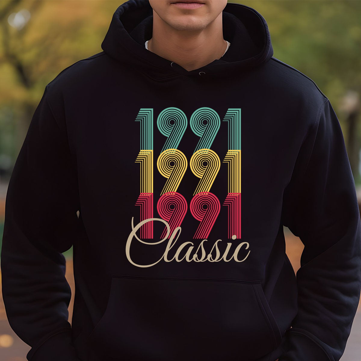 Vintage 1991 Classic T-Shirt – Retro Birthday Shirt, 1959 product image 8