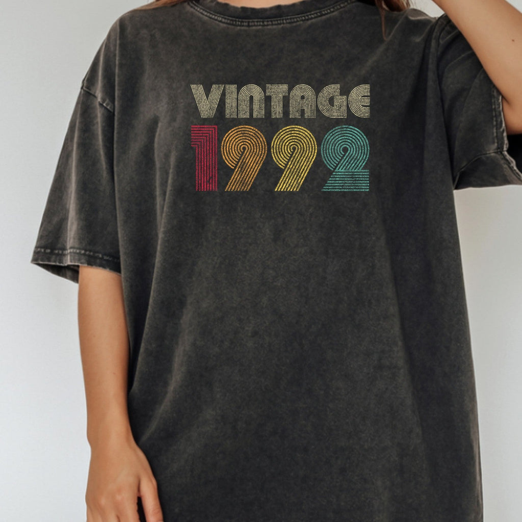Vintage 1992 T-Shirt – Retro 1980 Birthday Shirt, Classic product image 1