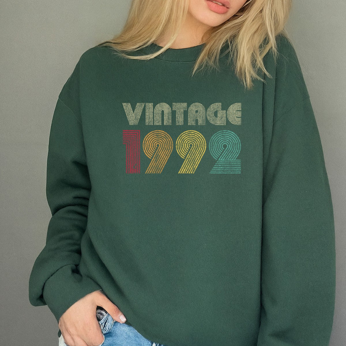 Vintage 1992 T-Shirt – Retro 1980 Birthday Shirt, Classic product image 7
