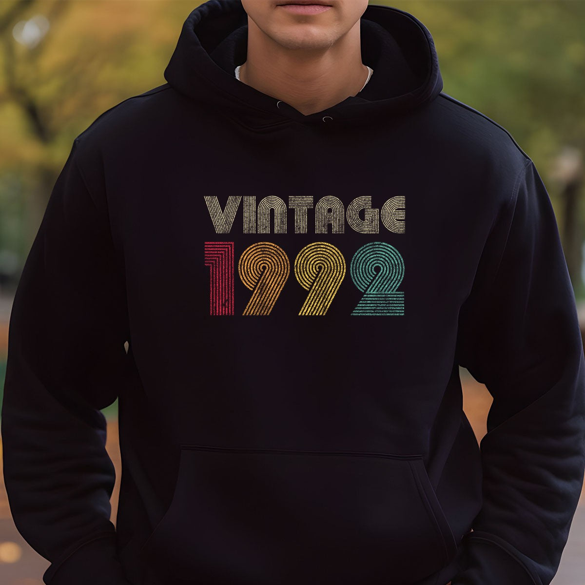 Vintage 1992 T-Shirt – Retro 1980 Birthday Shirt, Classic product image 8