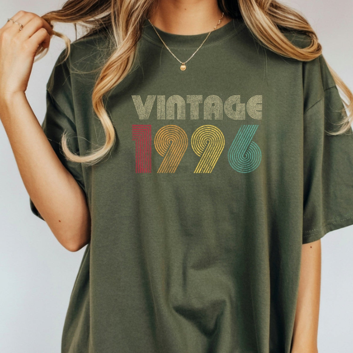 Vintage 1996 T-Shirt – Retro 1980 Birthday Shirt, Classic product image 4