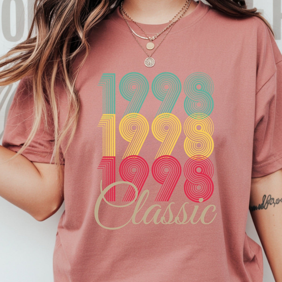 Vintage 1998 Classic T-Shirt – Retro Birthday Shirt, 1959 product image 5