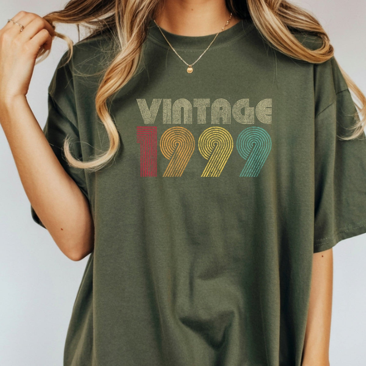 Vintage 1999 T-Shirt – Retro 1980 Birthday Shirt, Classic product image 4