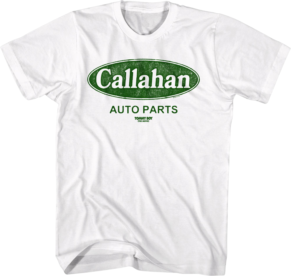 Vintage Callahan Auto Parts Logo Tommy Boy T-Shirt product image 1