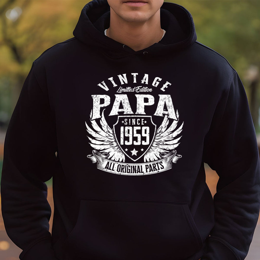 Vintage Papa 1959 T-Shirt - All Original Parts Retro product image 10
