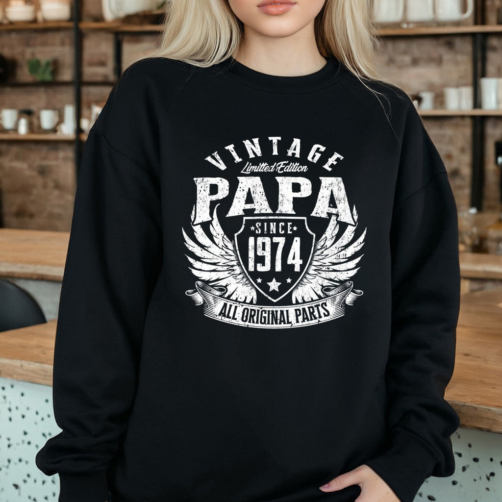 Vintage Papa 1974 T-Shirt - All Original Parts Retro product image 8
