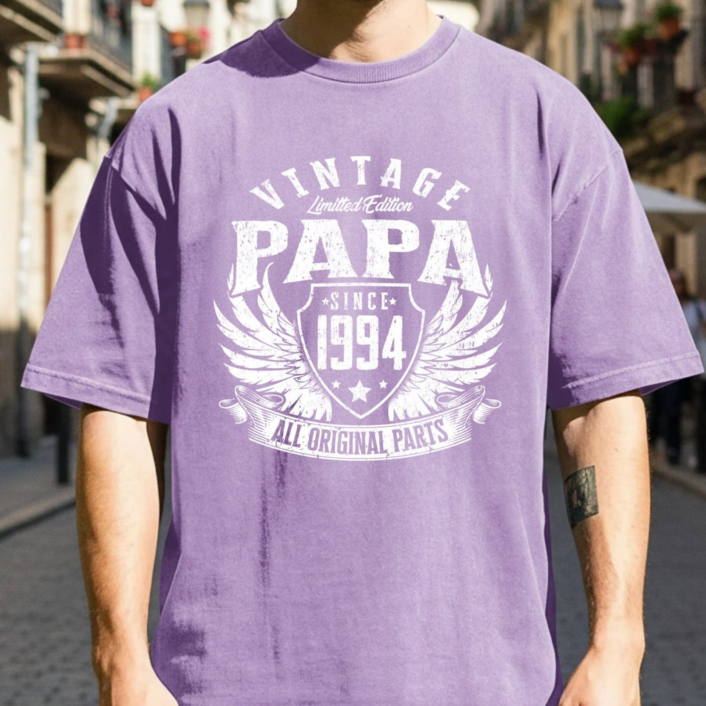 Vintage Papa 1994 T-Shirt - All Original Parts Retro product image 6