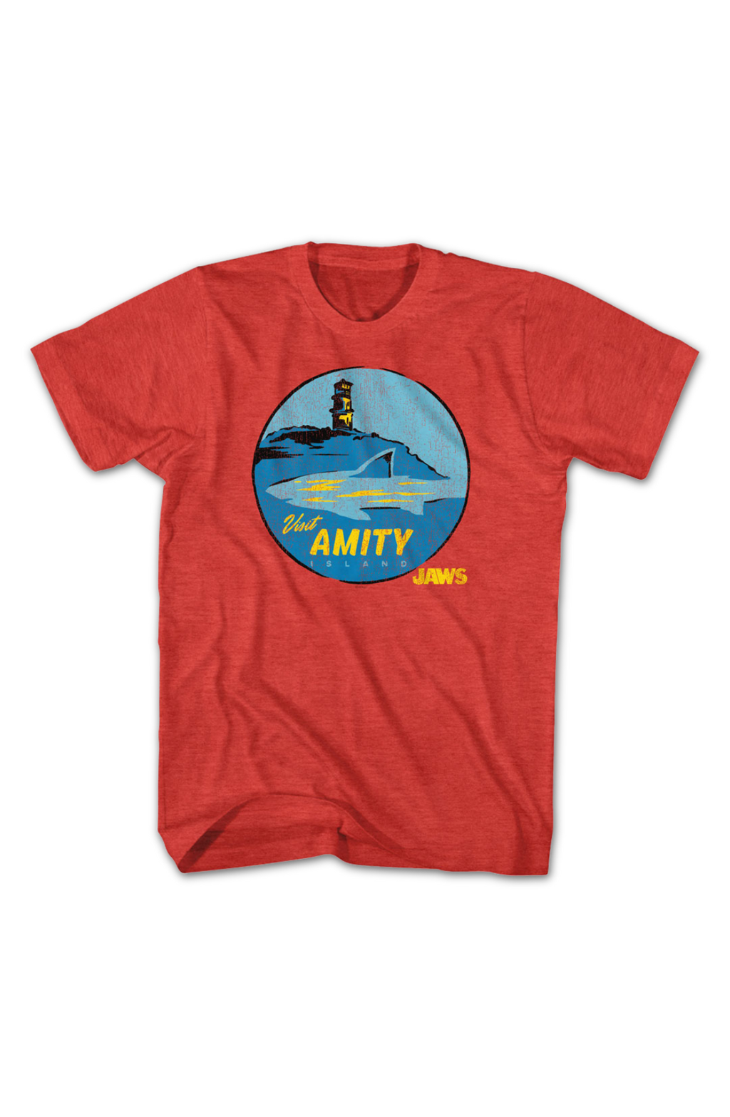 Visit Amity Island Circle Jaws T-Shirt product image 2