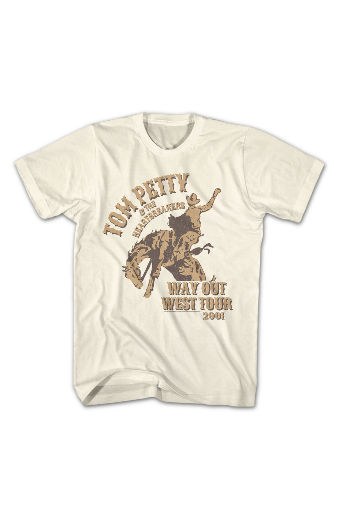 Way Out West Tour 2001 Tom Petty T-Shirt product image 2