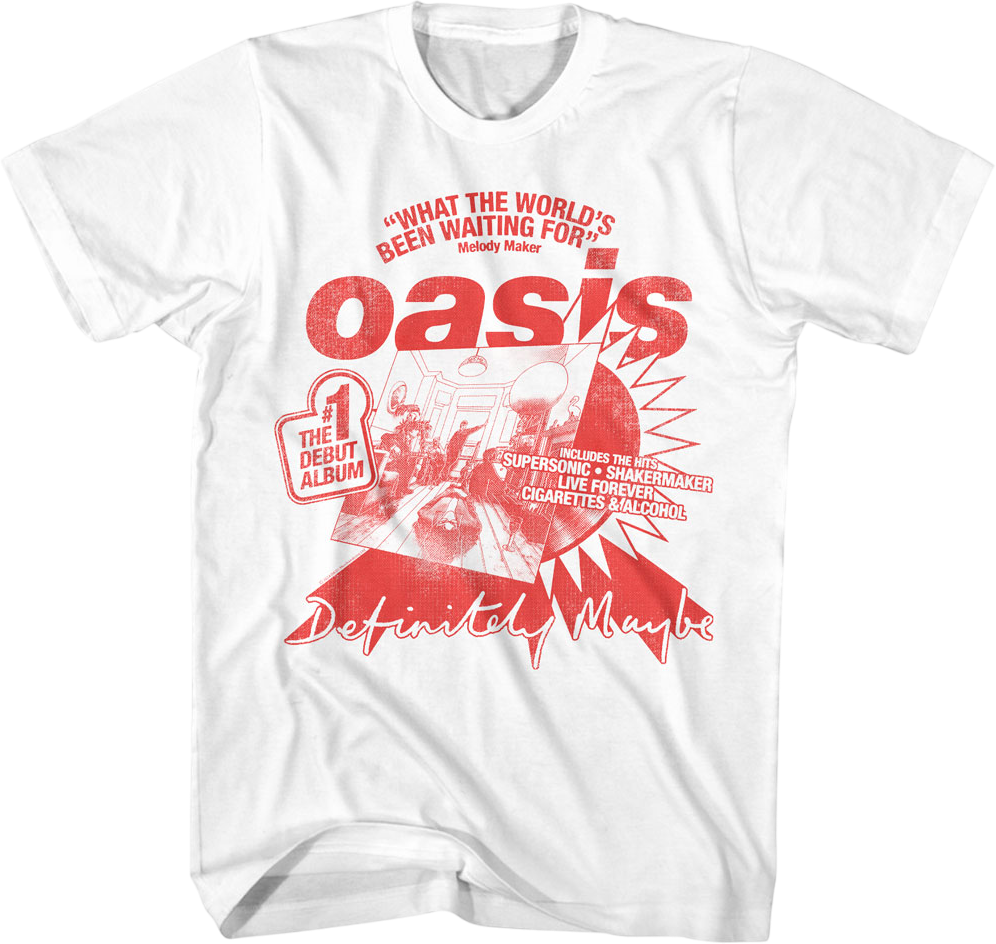 What The World's Been Waiting For Oasis T-Shirt product image 1