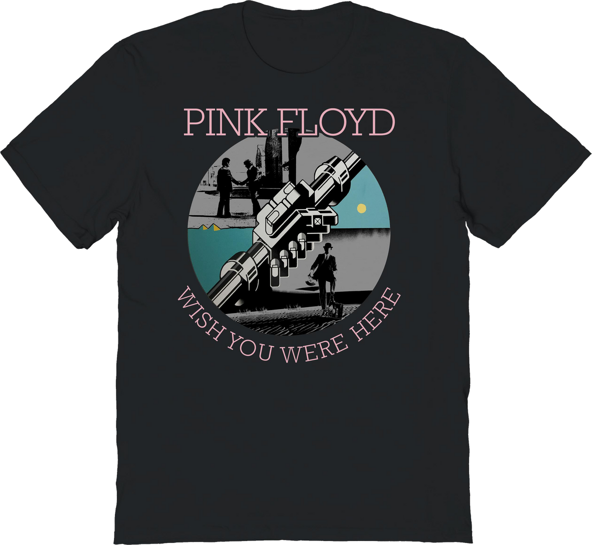 Wish You Were Here Circle Pink Floyd T-Shirt product image 1