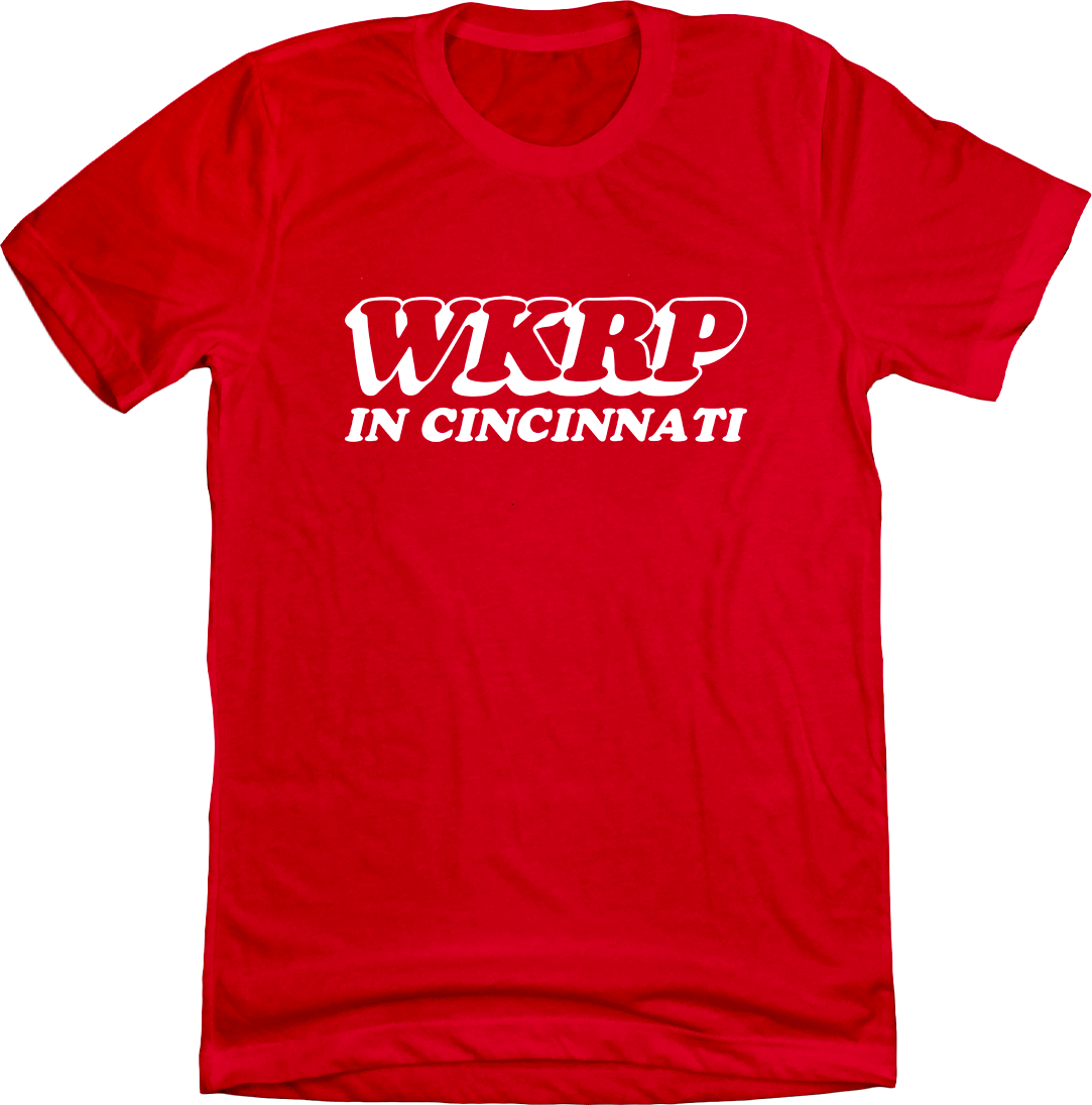 WKRP in Cincinnati White Logo on Red product image 1