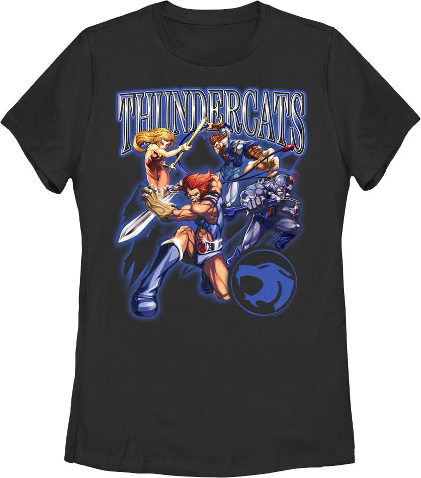 Womens Action Poses ThunderCats Shirt product image 1