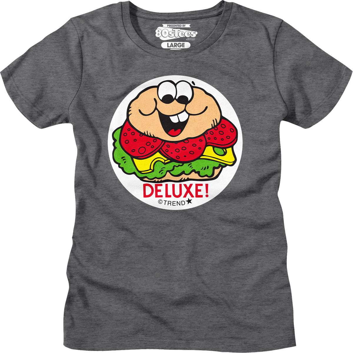 Womens Deluxe Salami Sandwich Scratch N Sniff Shirt product image 1