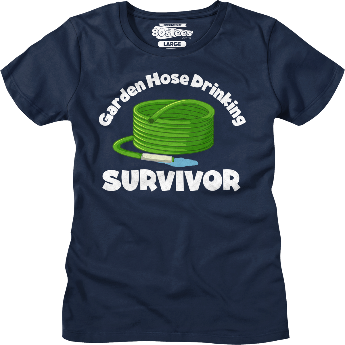 Womens Garden Hose Drinking Survivor Shirt product image 4