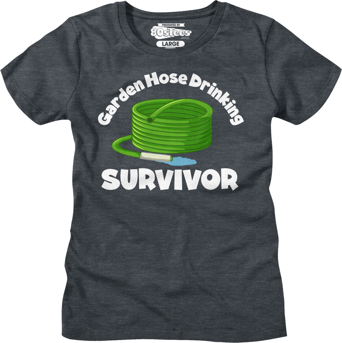 Womens Garden Hose Drinking Survivor Shirt product image 5