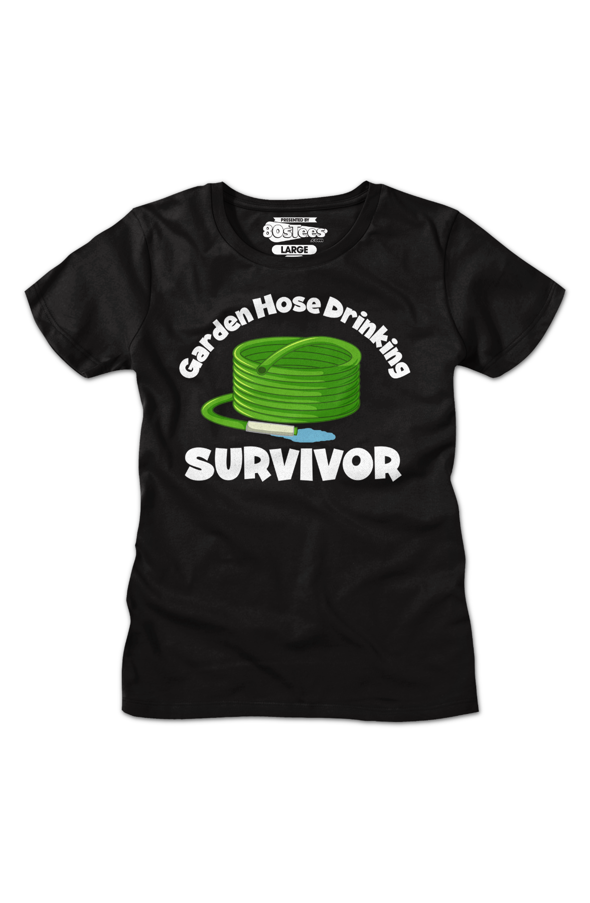 Womens Garden Hose Drinking Survivor Shirt product image 2
