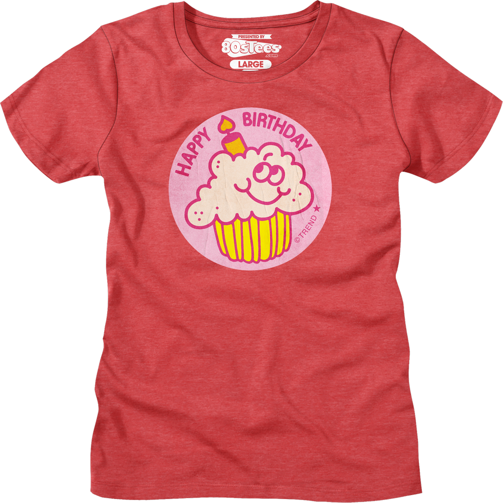 Womens Happy Birthday Scratch N Sniff Shirt product image 3