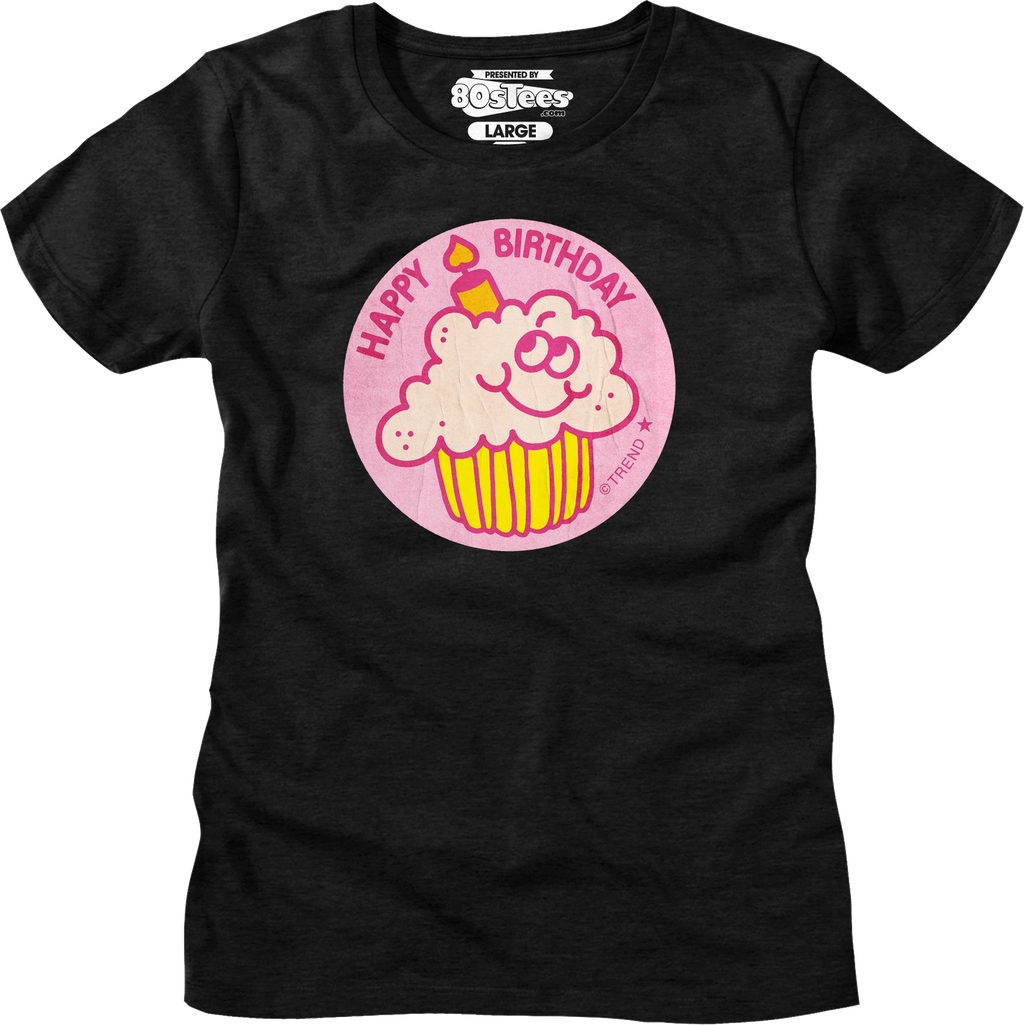 Womens Happy Birthday Scratch N Sniff Shirt product image 1