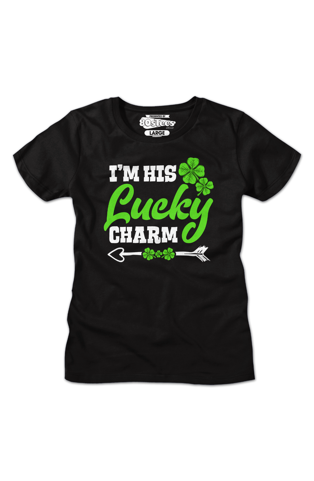 Womens I'm His Lucky Charm Shirt product image 2