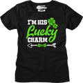 Womens I'm His Lucky Charm Shirt product image 1